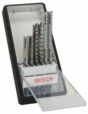 COFFRET 6LSSAUTEUSE EN U PROG.BOIS&MÉTAL BOSCH 2607010532