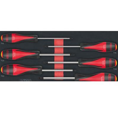 MODULE DE TOURNEVIS ULTIMATE TORX® PERCÉE, 6 PIÈCES - KS TOOLS