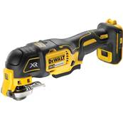 DEWALT MULTI-CUTTER XR 18V BRUSHLESS - 35 ACCESSOIRES - MACHINE SEULE - COFFRET TSTAK - DCS356NT-XJ