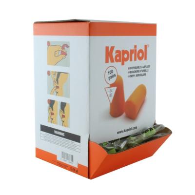 KAPRIOL SET 100 PAIRES ECOUTEURS JETABLE