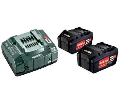 Pack énergie 18 V 2x5,2Ah Li-Power, ASC 145, METABO - 685051000