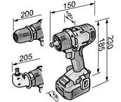 FLEX DD 2G 10.8-EC KIT PREMIUM - 462764