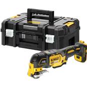 DEWALT MULTI-CUTTER XR 18V BRUSHLESS - 35 ACCESSOIRES - MACHINE SEULE - COFFRET TSTAK - DCS356NT-XJ