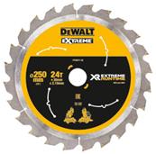 Dewalt L. scie circ stationnaire Carbure XR Runtime, 250x30mm, 24T