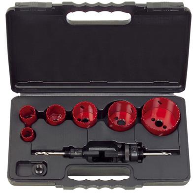 COFFRET DE 6 SCIES CLOCHES, Ø22 À 68 MM - KS TOOLS - 129.5550