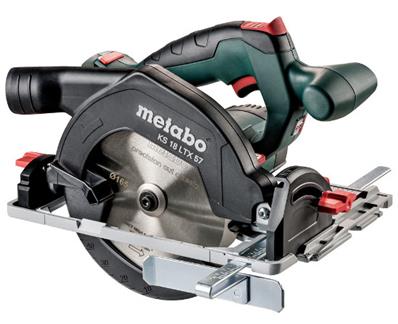 METABO Scie circulaire 18 V KS 18 LTX 57 nu, metaBOX - 601857840