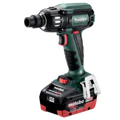 METABO Boulonneuse à chocs 18 V SSW 18 LTX 400 BL 2x5,5 Ah LiHD