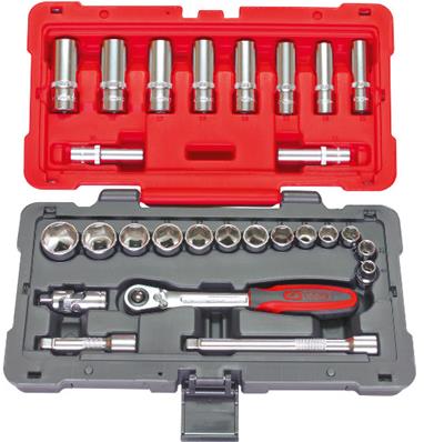 COFFRET DE DOUILLES ET ACCESSOIRES ULTIMATE® 3/8'' 27 PIÈCES KS TOOLS