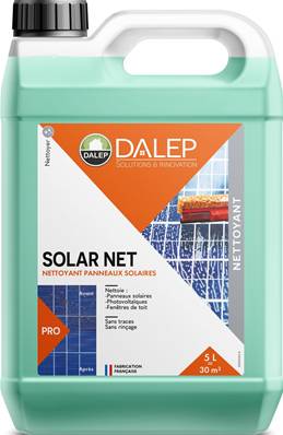 DALEP SOLAR NET Nettoyant Panneaux Solaires - Bidon 5L