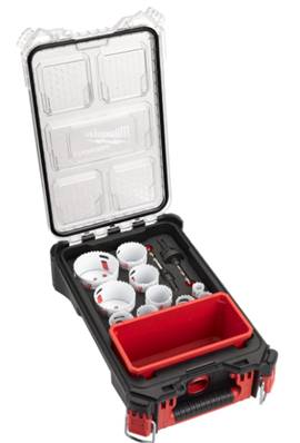 MILWAUKEE COFFRET SCIES CLOCHES HOLE DOZER PACKOUT 4932472248