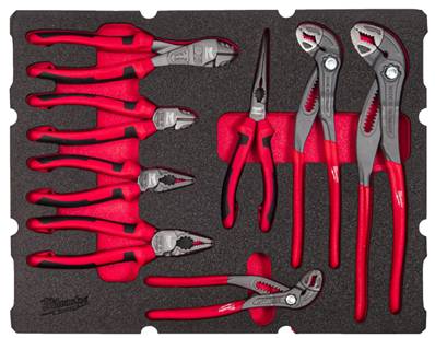 MILWAUKEE PACKOUT MODULE PINCES 8PC 4932493643