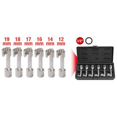 JEU DE CLÉS POUR CONDUITES D'INJECTION DIESEL, 6 PIÈCES - KS TOOLS