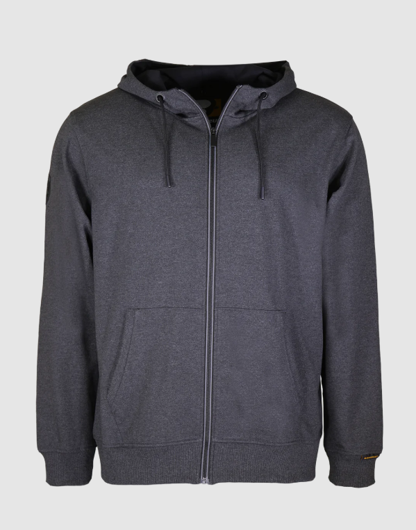 BOSSEUR Sweat-shirt zippé JEFFERSON Anthracite Chiné S 12098-013