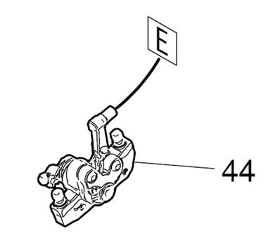 MAKITA ETRIER DE FREIN CPL - 161641-8 