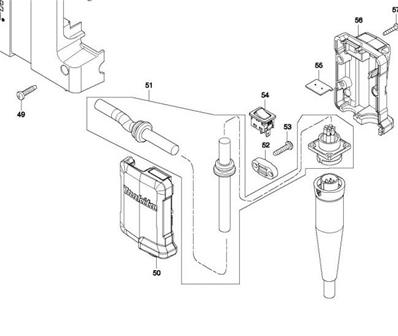 MAKITA CABLE D'ALIMENTATION - 699086-5