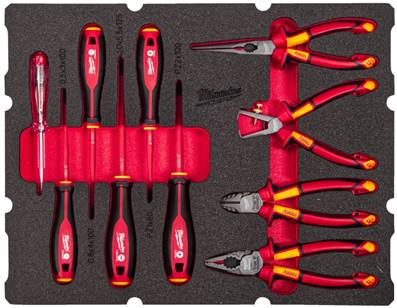 MILWAUKEE PACKOUT MODULE VDE ÉLECTRICIEN 10PC 4932493637