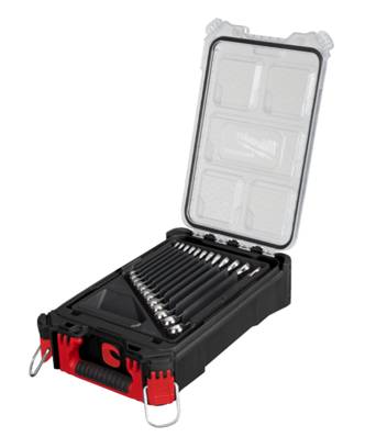 MILWAUKEE SET 15 CLES MIXTES MAXBITE PACKOUT ORGANISEUR 4932498141