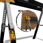 PACK DE 2 TRÉTEAUX-TABLE DE CHANTIER H60 TOUGHBUILT - TB-SH60-2