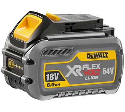 BATTERIE XR FLEXVOLT 18V/54V 6AH/2AH LI-ION - DEWALT - DCB546-XJ