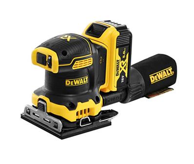 PONCEUSE 1/4 DE FEUILLE XR 18V 5AH LI-ION BRUSHLESS DEWALT