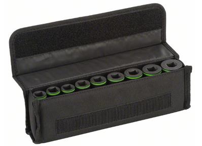 DOUILLES ADAPT 9PCS 77MM ; 10 11 13 17 19 21 22 24 27MM BOSCH