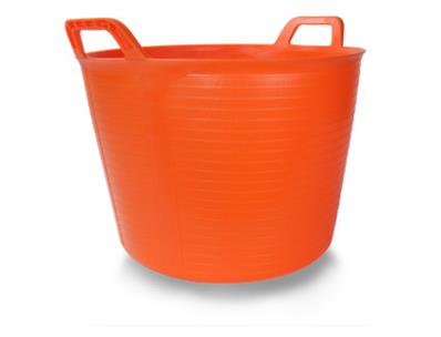 AUGE EN PLASTIQUE ORANGE N°. 3 (40 L.) RUBI - 88724