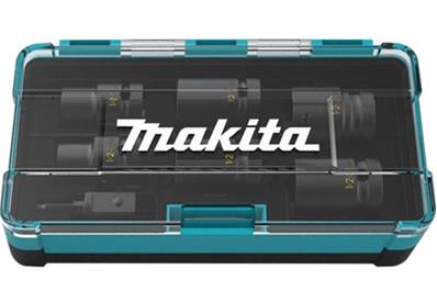 COFFRET 6 DOUILLES 1/2''+ADAPTATEUR 1/4'' MAKITA - B-69733