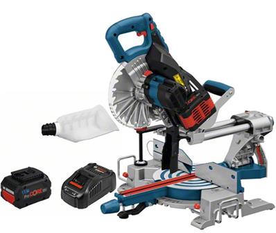 BOSCH GCM 18V-216 2x ProCORE18V 8,0Ah GAL 1880 CV - 0601B41001