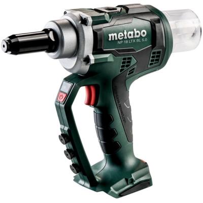 METABO Pistolet à riveter sans fil NP 18 LTX BL 5.0 - Solo