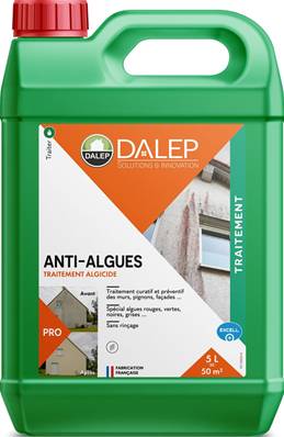 DALEP  ANTI-ALGUES Traitement Algicide Concentré - Bidon 5L