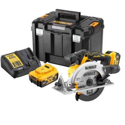 SCIE CIRCULAIRE XR 18V 5AH LI-ION BRUSHLESS 165 MM DEWALT DCS565P2-QW