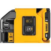 DEWALT ASPIRATEUR PORTABLE XR 18V 2AH LI-ION BRUSHLESS - DWH161D1-QW