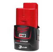 Batterie M12™ 3.0 Ah Milwaukee Red Lithium-ION 4932451388