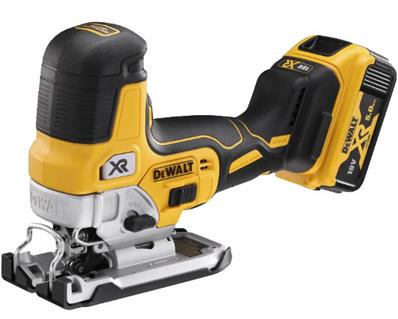 SCIE SAUTEUSE À PRISE PAR LE CORPS XR 18V 5AH LI BL DEWALT