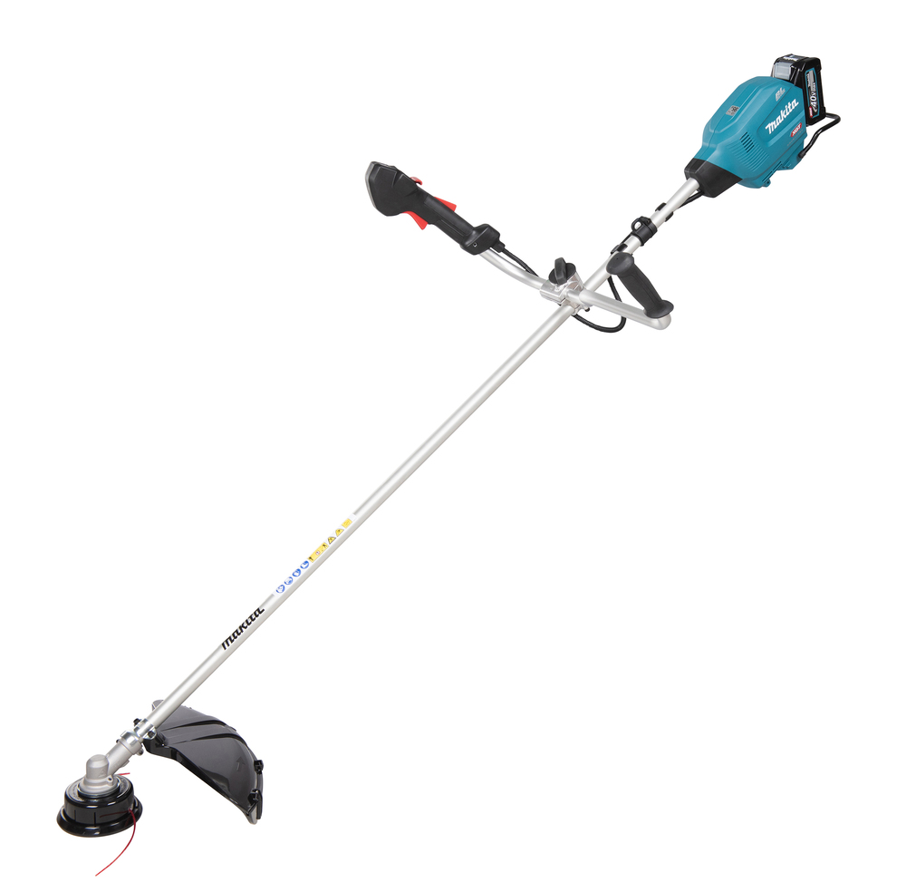 MAKITA Débroussailleuse XGT UR013GT202 avec 2 batteries BL4050F + 1 chargeur rapide DC40RA
