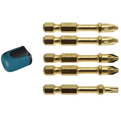 EMBOUT I-GOLD PH2/PZ2/T25+MAG MAKITA - B-42503