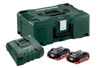 METABO Pack énergie 18V 2 x 4,0 Ah LiHD, ASC 145  - 685130000