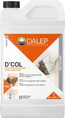 DALEP D'COL Décolleur Papier Peint - Bidon 1L