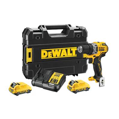 DEWALT PERCEUSE-VISSEUSE XR 12V 2 AH LI-ION BRUSHLESS - DCD701D2-QW
