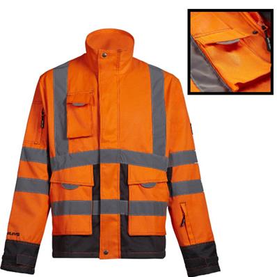 NW VESTE HAUTE-VISIBILITÉ 1221 ORANGE - ASFUR XL