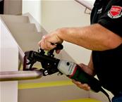 Ponceuse à tubes RBE 9-60  Coffret avec set d'accessoires METABO