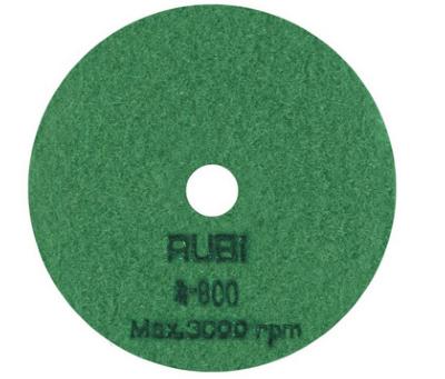 DISQUE DIAMANT POLISSAGE PONCAGE A SEC Ø100 MM GR. 800 RUBI - 62974