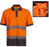 NW POLO HAUTE VISIBILITÉ 1226 ORANGE - APOLLO XL