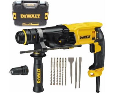 MARTEAU PERFORATEUR SDS PLUS ACCESSOIRES DEWALT D25134KP-QS