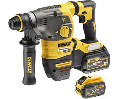 PERFORATEUR SDS-PLUS XR FLEXVOLT 54V 2AH LI-ION BRUSHLESS 2.8J DEWALT