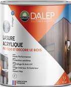 DALEP LASURE ACRYLIQUE INCOLORE Protection Extrême - Pot 1L