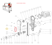 Rubi 17235 Capuchon plastique – Pièce détachée pour scie DC-250 et DX-350