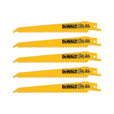 Dewalt L scie sabre BIM Plungepoint coupe bois 152mm