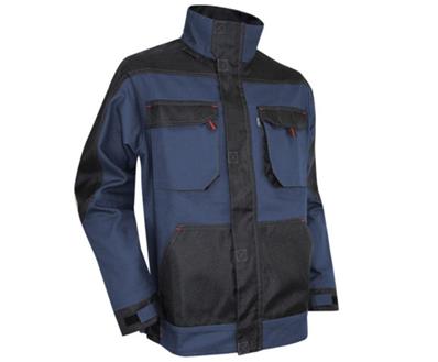 LMA Blouson bicolore de travail bleu foncé/noir BRAISE 2169 - T2