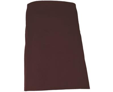 LMA Tablier de cuisine court rectangle Bordeaux COTEAU 7068 - TU